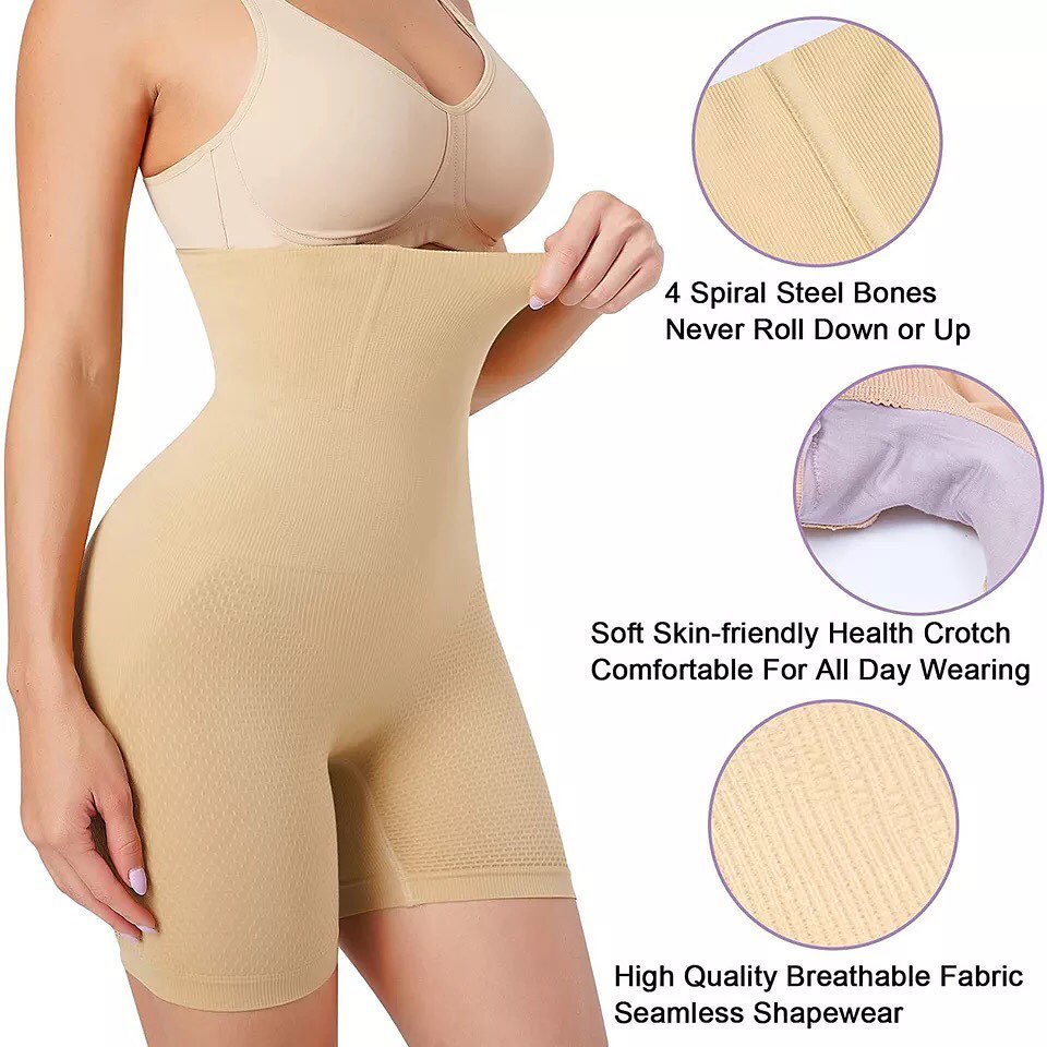 Buy Florea - New Tummy and Hip Lift body shaper American - Beige 004 in Pakistan