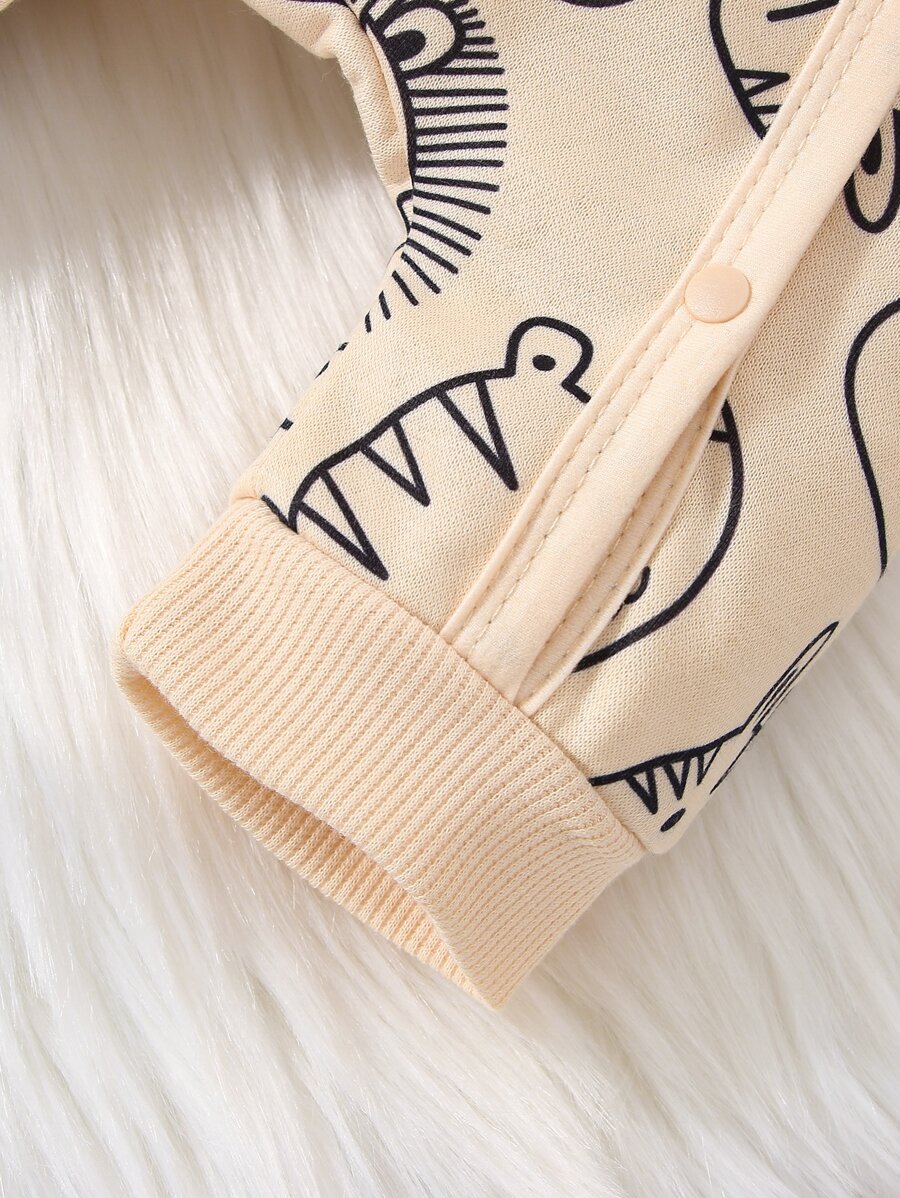 Buy SHEIN Baby Boy Cartoon Graphic Jumpsuit in Pakistan