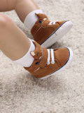 Buy SHEIN Baby Fox Decor Hook-and-loop Fastener Sneakers For Spring & Fall in Pakistan