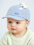 Buy SHEIN Baby Hat, Cute Car Graphic Soft Brim Baseball Cap For Toddler Boys & Girls in Pakistan