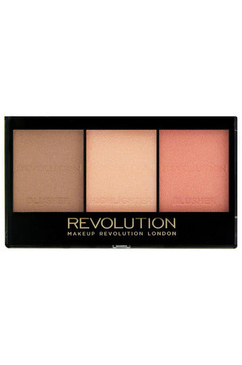 Buy Makeup Revolution Ultra Brightening Contour Kit - Ultra Fair C01 in Pakistan