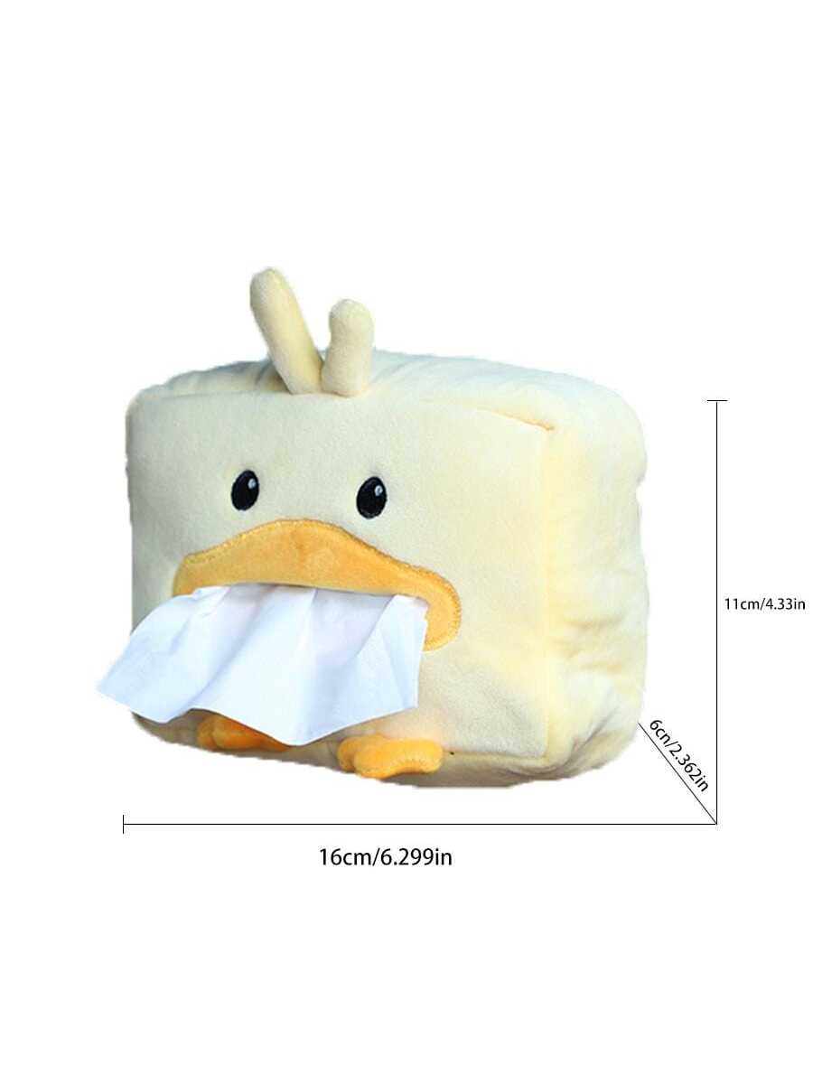 Buy SHEIN Cartoon Duck Car Tissue Storage Container in Pakistan