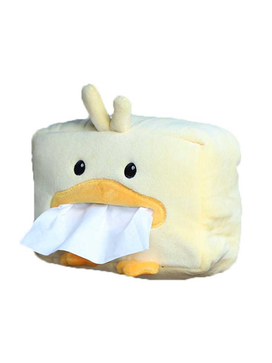Buy SHEIN Cartoon Duck Car Tissue Storage Container in Pakistan