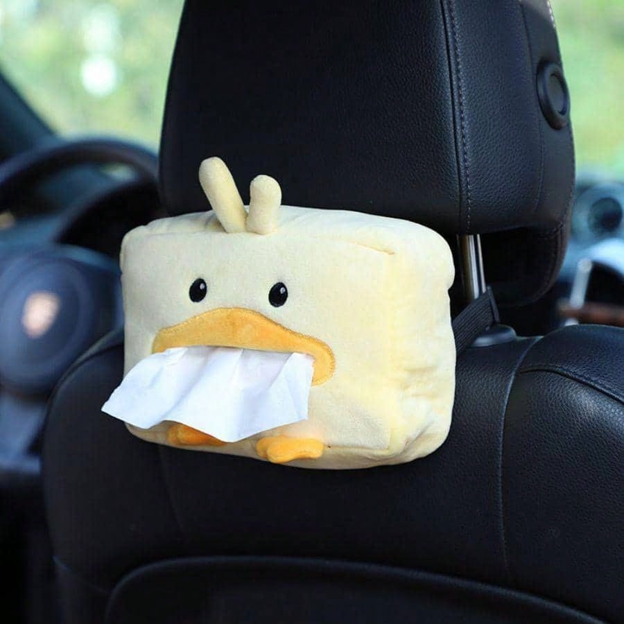 Buy SHEIN Cartoon Duck Car Tissue Storage Container in Pakistan