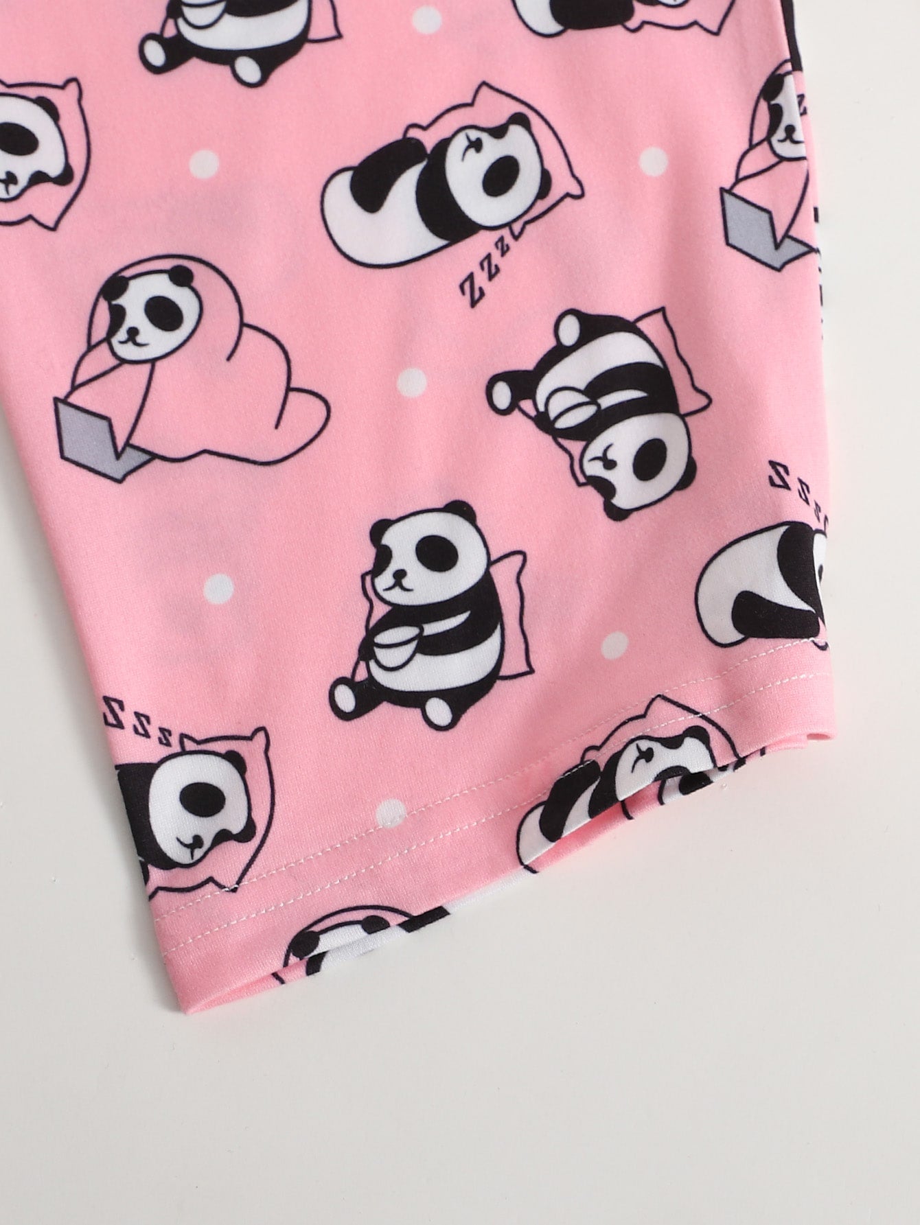 Buy SHEIN Cartoon Panda Print Pyjama Set in Pakistan