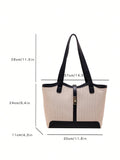Buy SHEIN Casual Business Large Capacity Foldable Backpack With Double Shoulder Strap And Shoulder Tote Bag in Pakistan