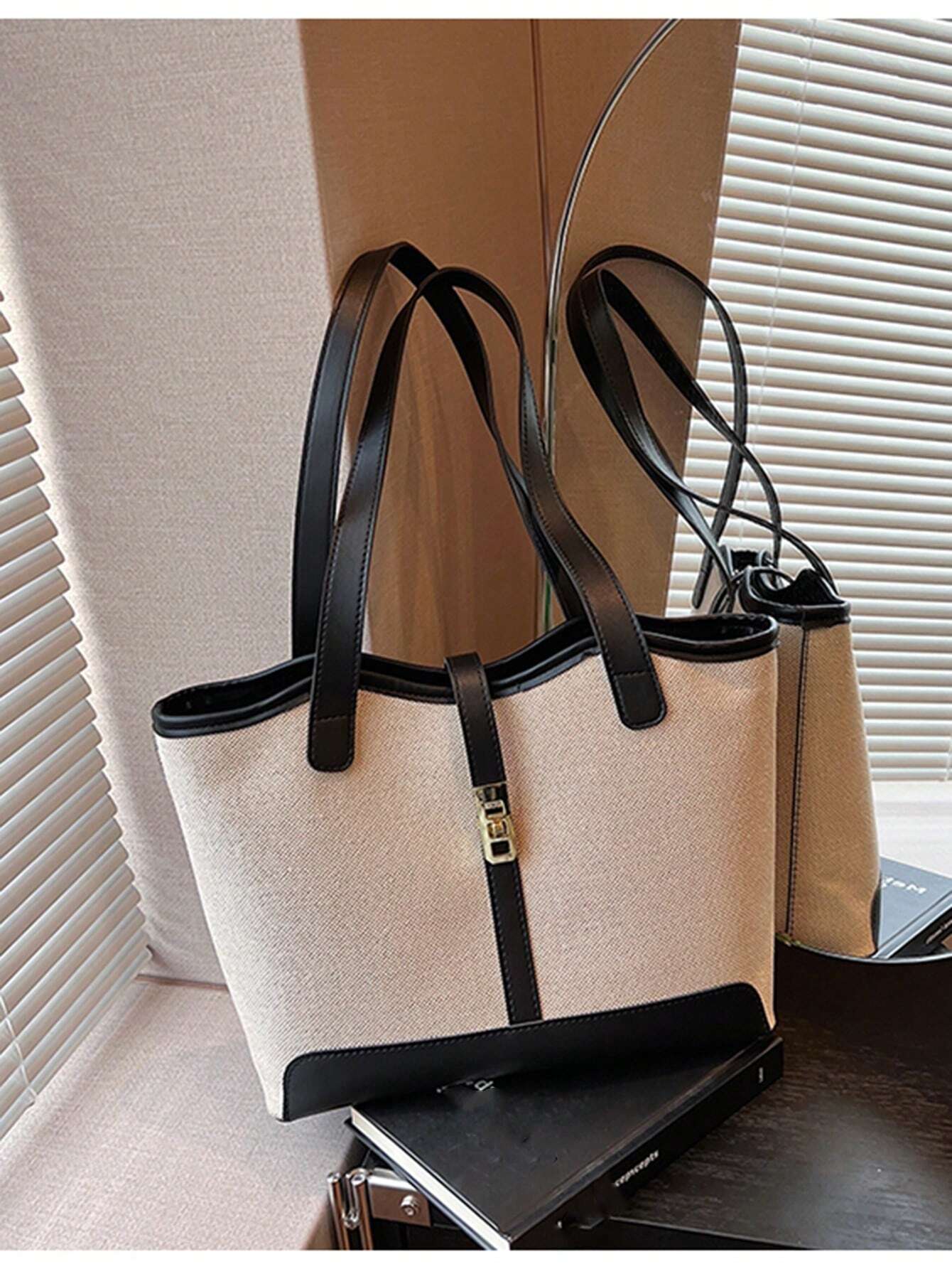 Buy SHEIN Casual Business Large Capacity Foldable Backpack With Double Shoulder Strap And Shoulder Tote Bag in Pakistan