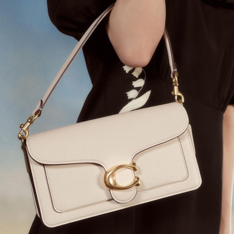 Buy Coach NWT Tabby Box Leather  Bag - Chalk in Pakistan
