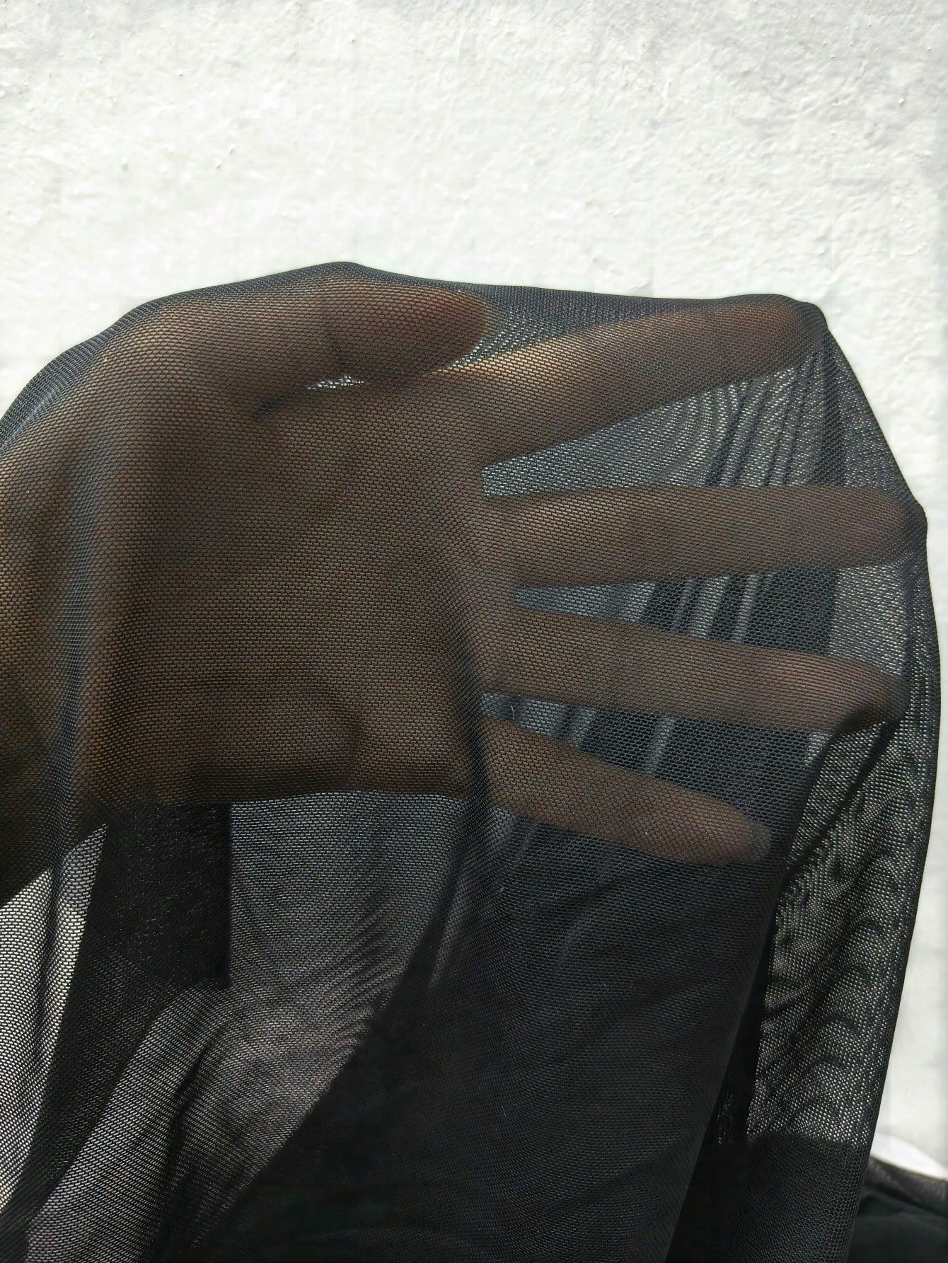 Buy SHEIN Contrast Lace Crisscross Front Mesh Cami Nightdress in Pakistan