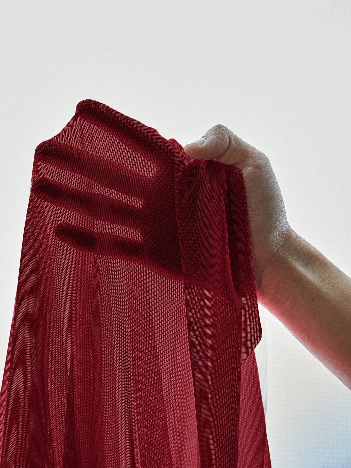 Buy SHEIN Contrast Lace Flounce Sleeve Mesh Robe & Cami Dress PJ Set in Pakistan