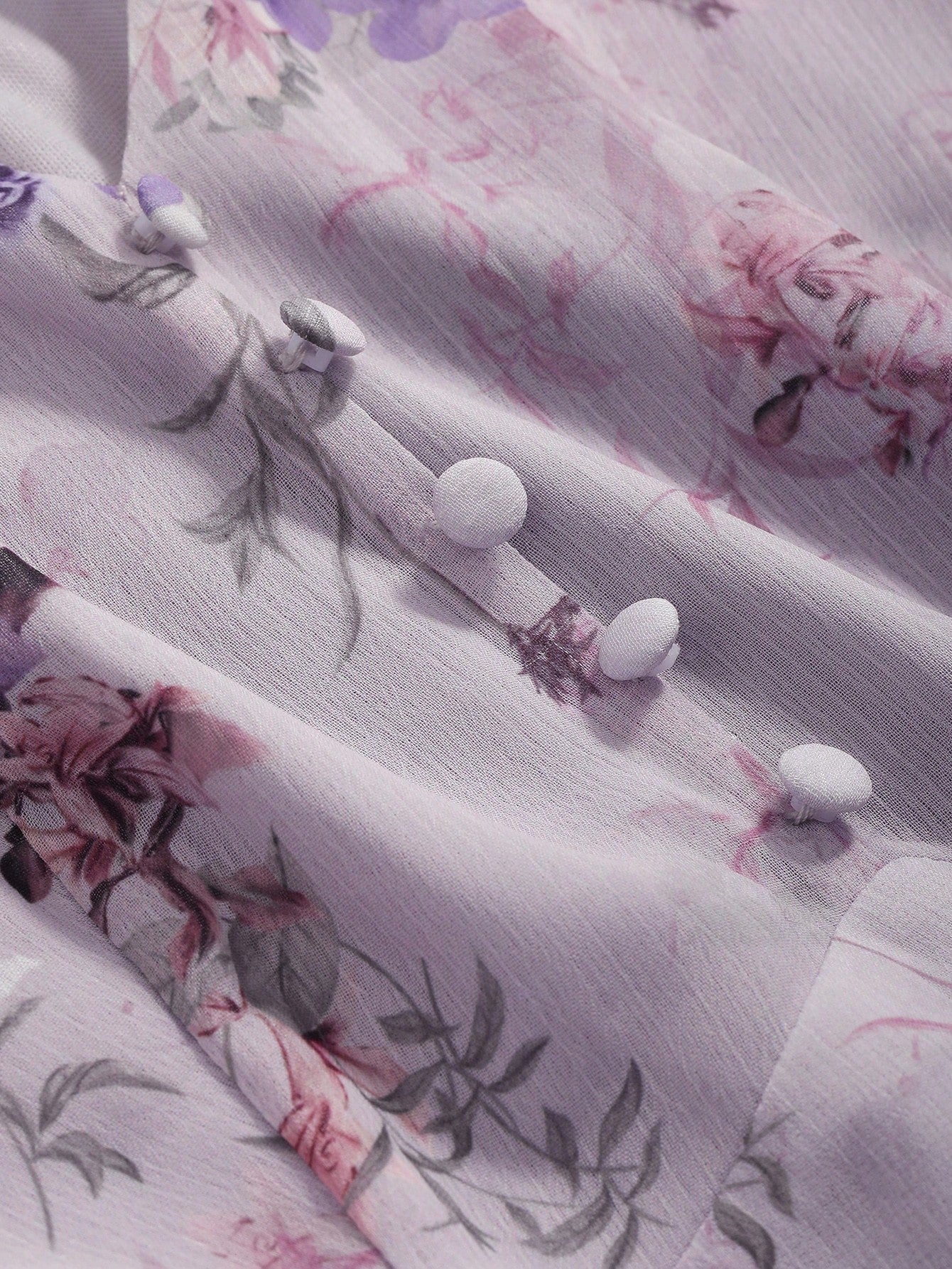 Buy SHEIN DAZY Floral Print Button Front Dress in Pakistan