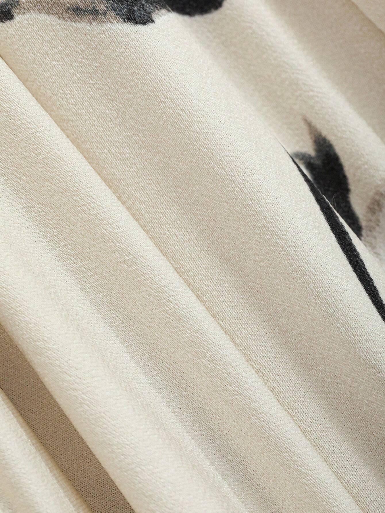 Buy SHEIN DAZY Floral Print Knot Side Wrap Dress in Pakistan