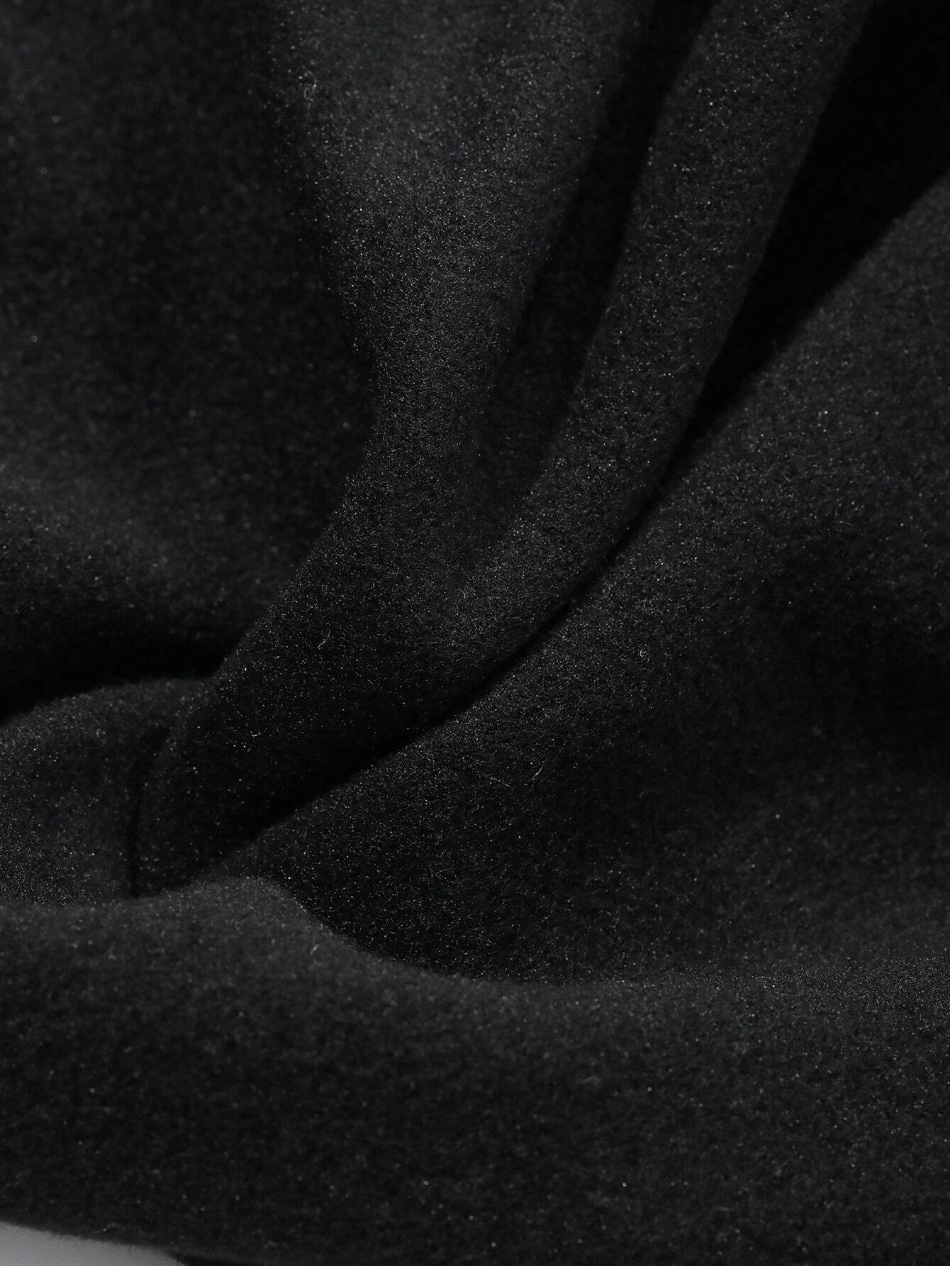 Buy SHEIN DAZY Women Solid Color Long Sleeve Turtleneck Stretchy Fleece T-Shirt, Autumn/Winter in Pakistan