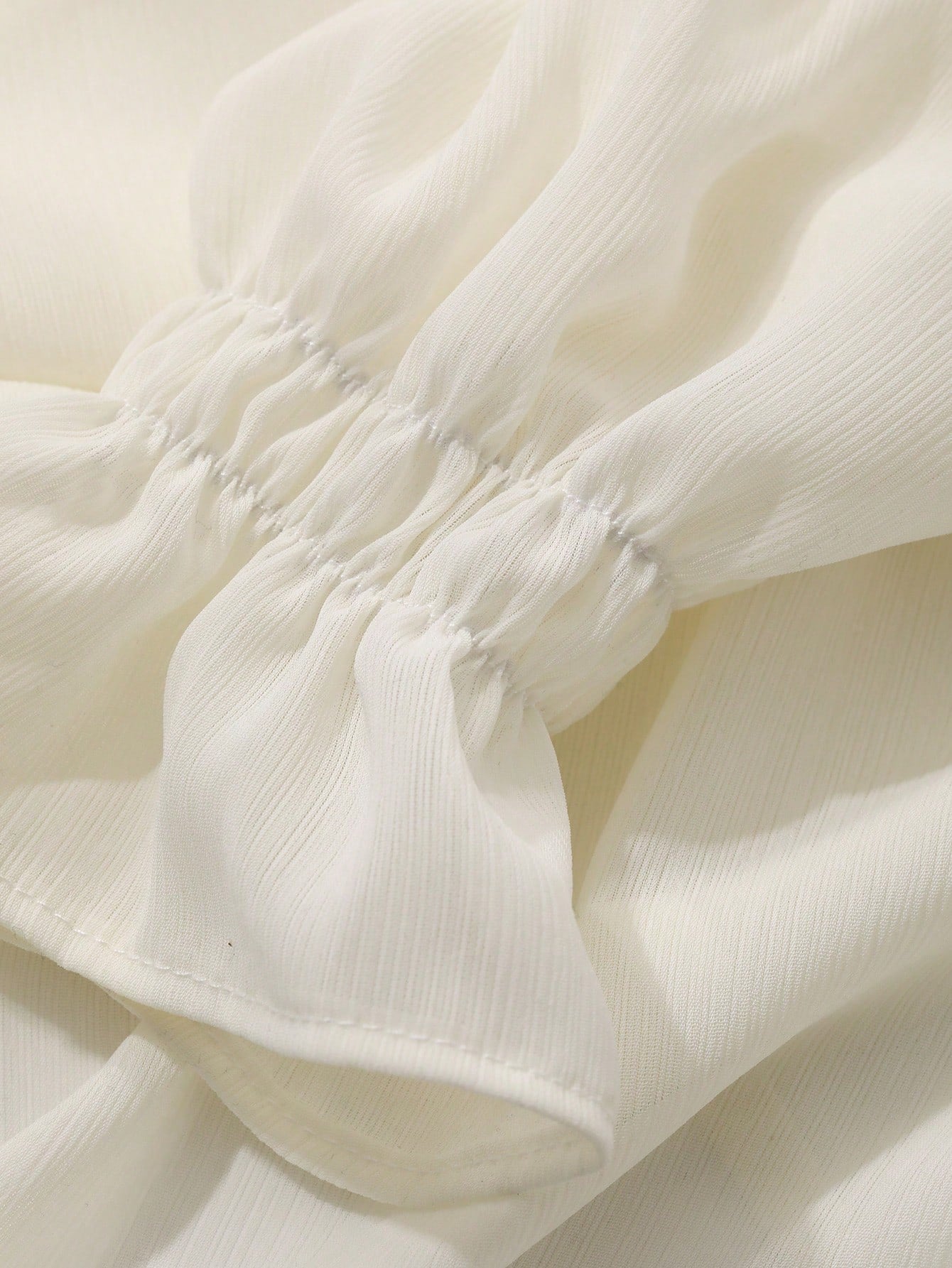 Buy SHEIN DAZY Women's Solid Color Round Neck Long Sleeve Elegant Blouse, Business Casual, Autumn in Pakistan