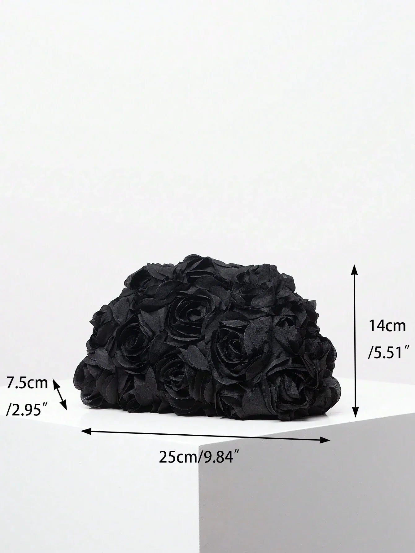 Buy SHEIN Elegant Rose Pattern Evening Bag, Wedding Party Clutch Bag, Gentle And Sweet Ladies Purse, Valentine'S Day Gift For Ladies (Random Pattern) in Pakistan