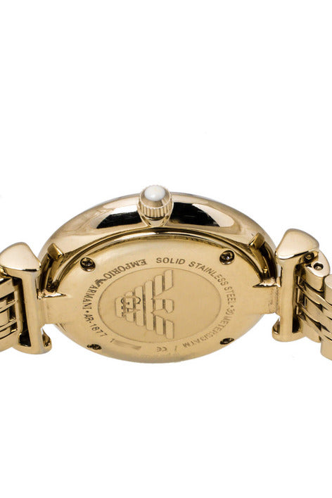 Buy Emporio Armani Women's Analog Stainless Steel Silver Dial 32mm Watch AR1877 in Pakistan