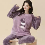 Buy Iris Rabbit Fleece Pajama Suit in Pakistan