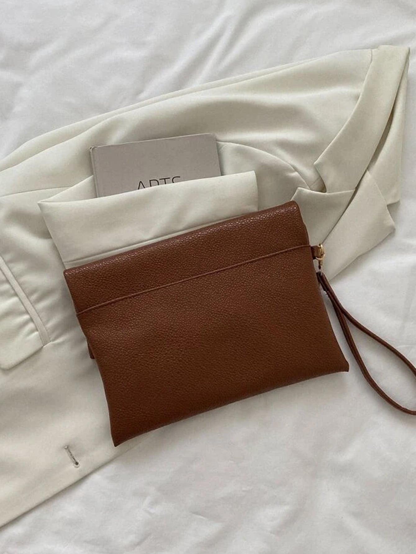 Buy SHEIN Fashionable,Minimalist,Casual,Litchi Embossed Flap Square Bag For Girl, Teen Girls in Pakistan