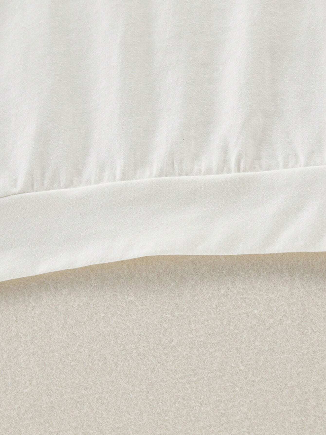 Buy SHEIN Fashionable 2pcs Baby Boys' Hoodie And Printed Pants Set in Pakistan