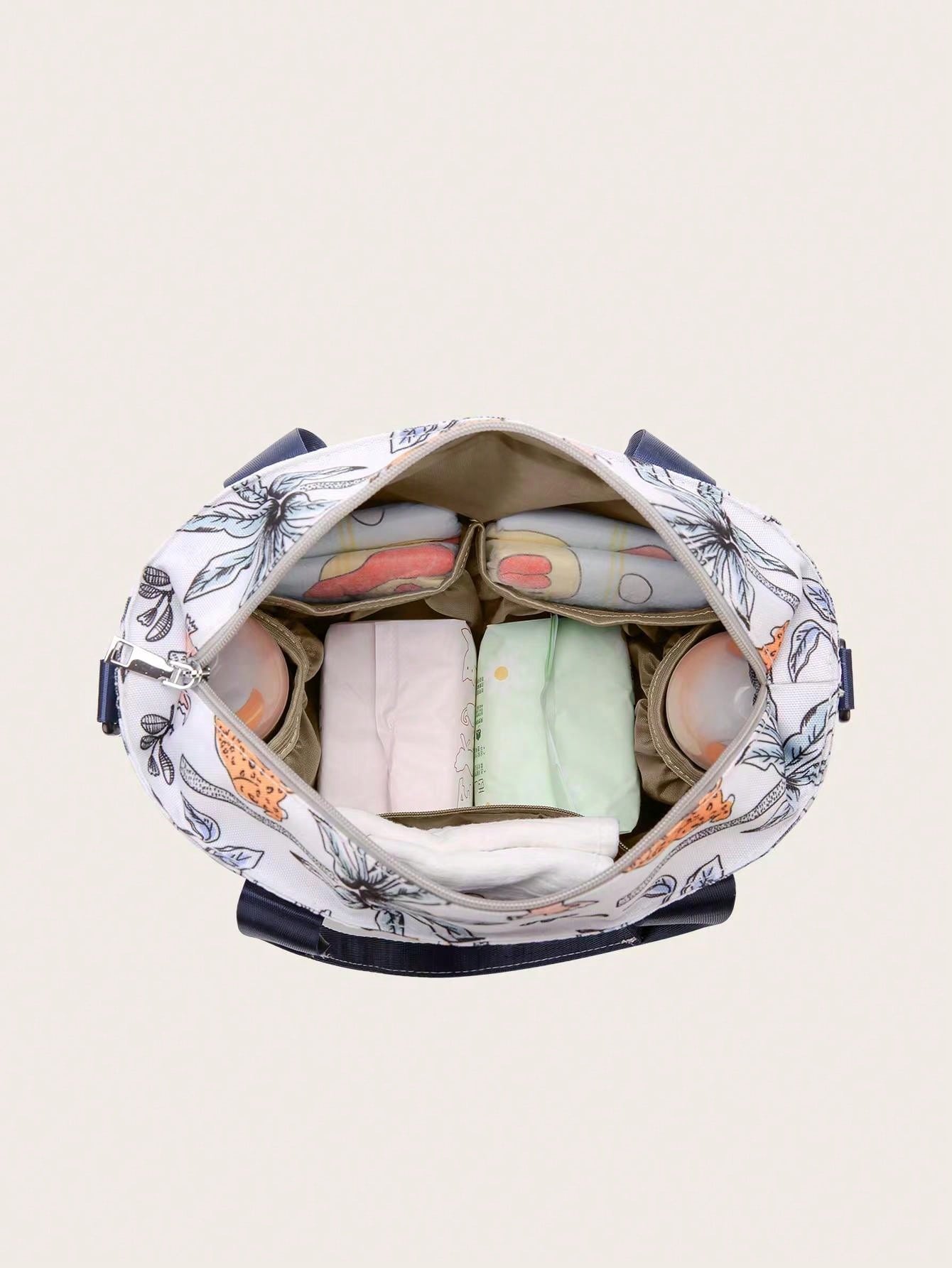 Buy SHEIN Floral Pattern Diaper Bag in Pakistan