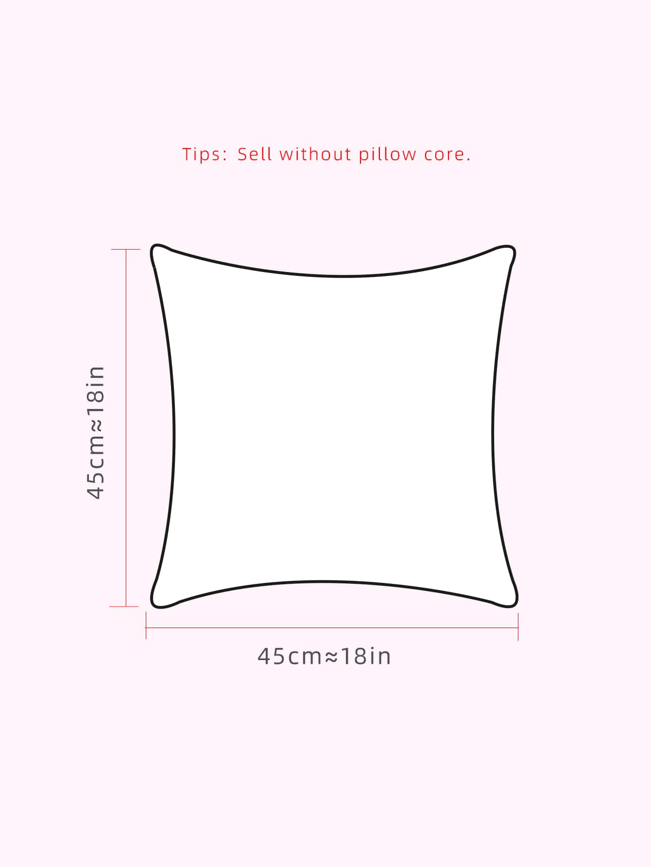 Buy SHEIN Fuzzy Fruit Embroidered Cushion Cover Without Filler, Plush Throw Pillow Cover, Pillow Insert Not Include, For Sofa, Living Room in Pakistan