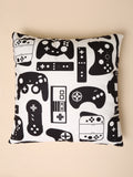 Buy SHEIN Gamepad Print Cushion Cover Without Filler, Modern Throw Pillow Cover, Pillow Insert Not Include, For Sofa, Living Room in Pakistan