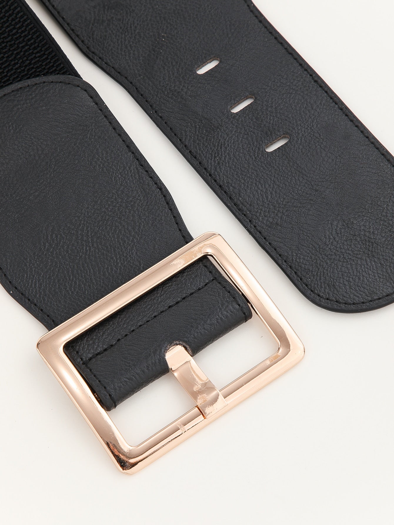 Buy SHEIN Geo Buckle Wide Belt in Pakistan