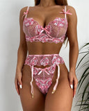 Buy Garter Set - Blush Blossom in Pakistan
