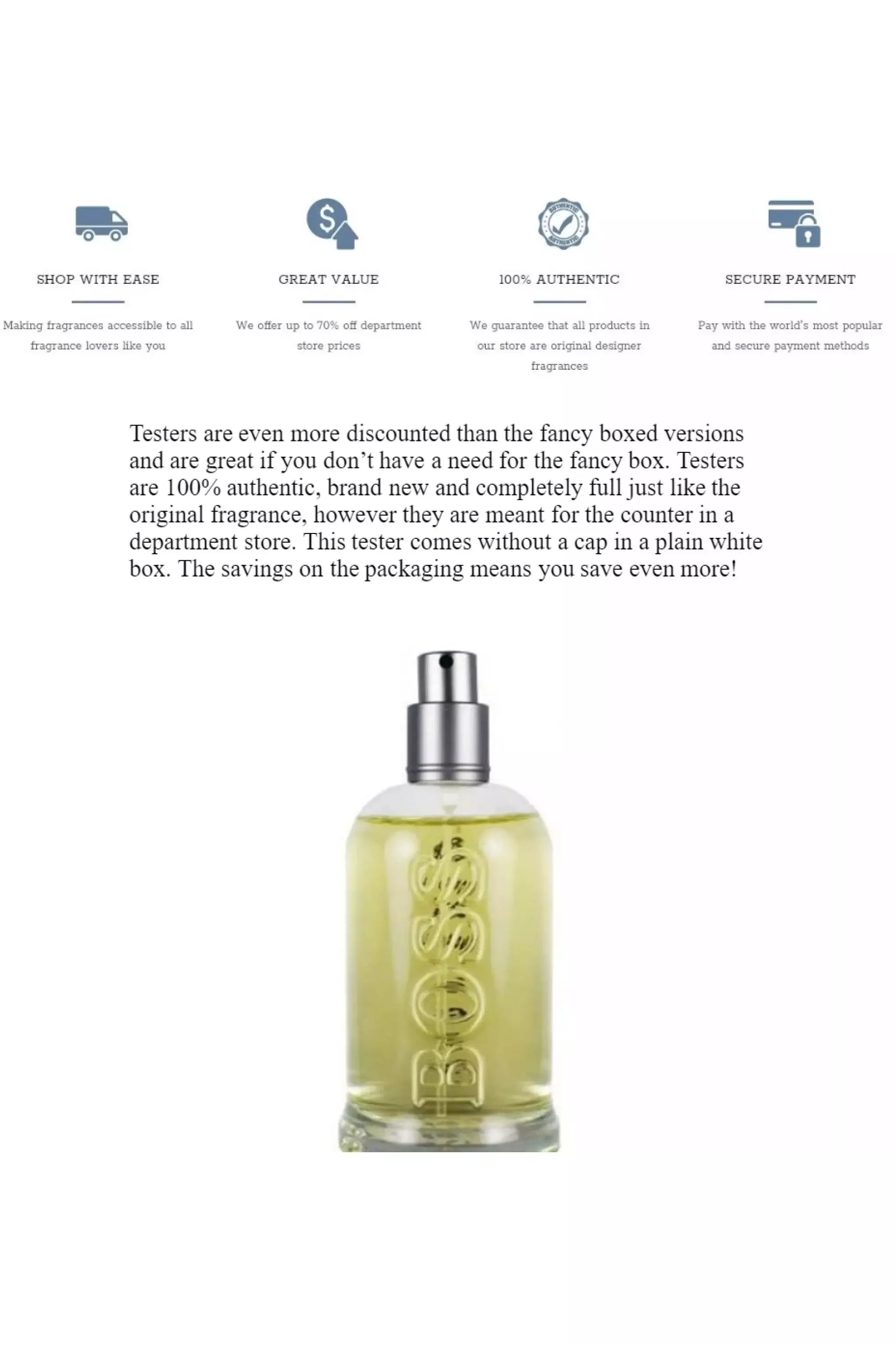 Buy Hugo Boss No.6 EDT - 100ml [Tester] in Pakistan