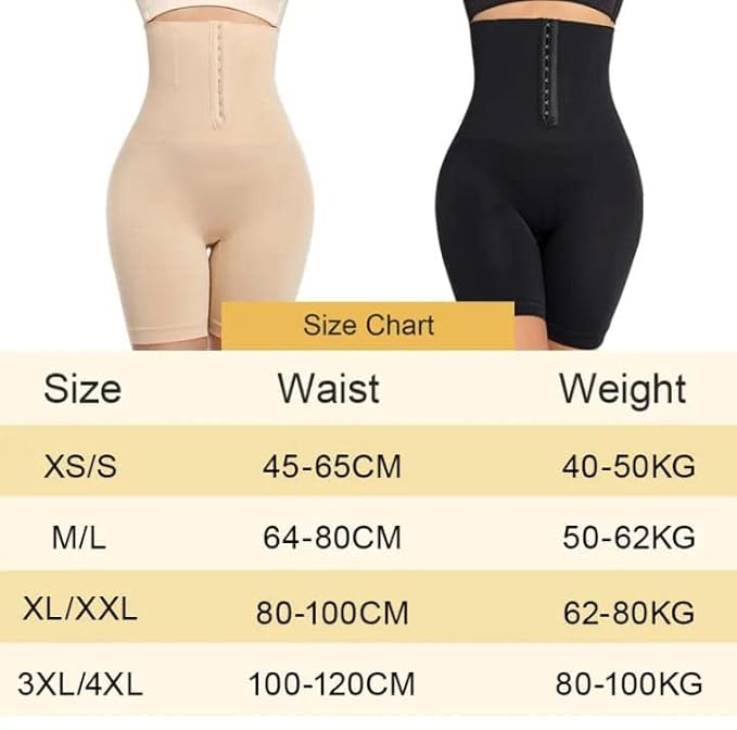 Buy Seamless High Waist Corset for Flat Belly - Black in Pakistan