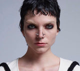 Buy Orb & Gravel Punk Statement Clip On Nose Ring in Pakistan