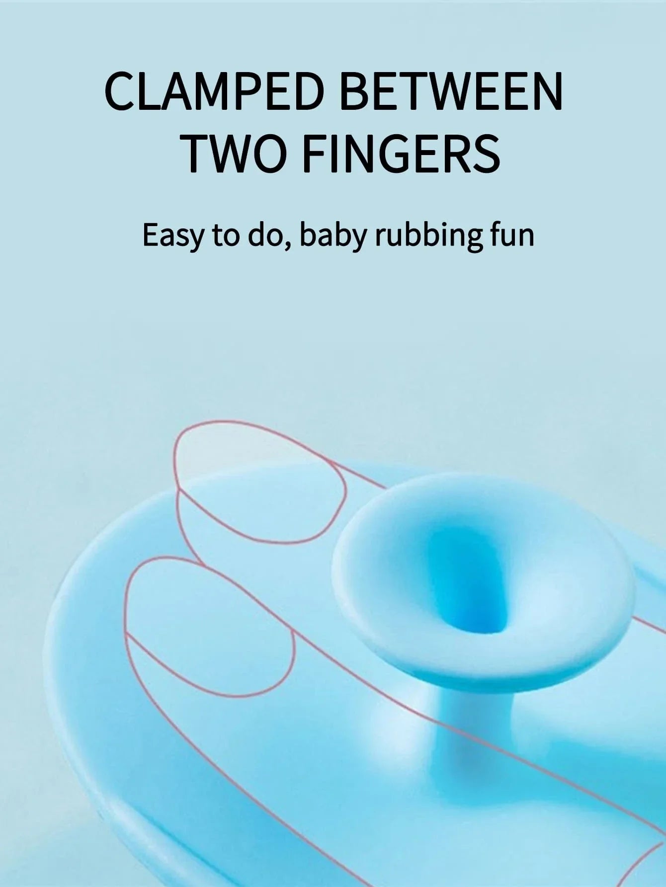 Buy SHEIN KUNT 3Pcs/4Pcs Baby Pink + Yellow + Blue Silicone Hair Washing Brush, Soft Small Size Skin Safe Bathing Brush in Pakistan