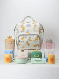 Buy SHEIN Large Capacity Diaper Bag Hanging On Stroller, Fashionable Outdoor Maternal And Baby Backpack With Aluminum Foil Insulated Baby Bottle Holder For Women in Pakistan