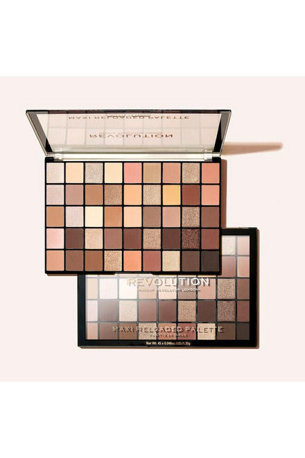 Buy Makeup Revolution Maxi Reloaded Eyeshadow Palette Nudes in Pakistan