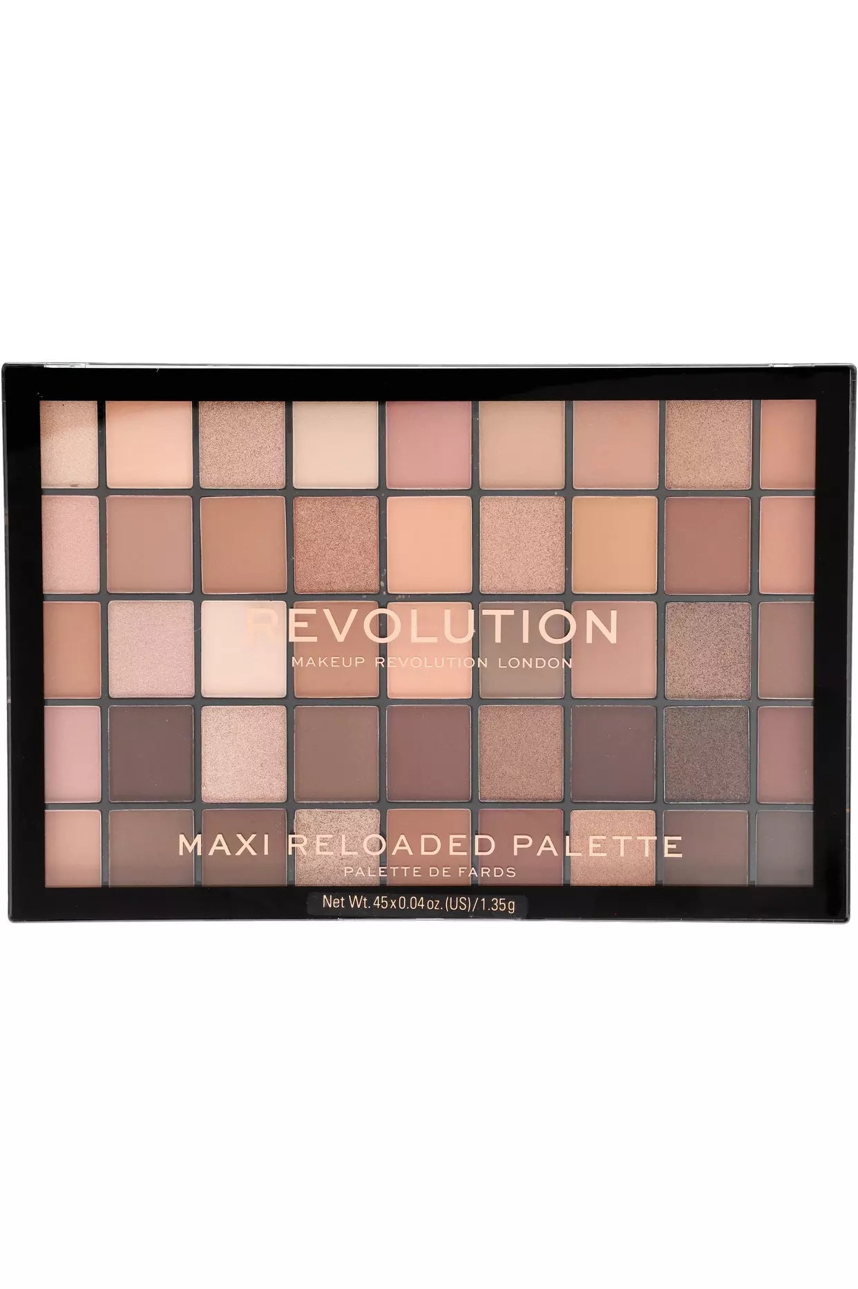 Buy Makeup Revolution Maxi Reloaded Eyeshadow Palette Nudes in Pakistan