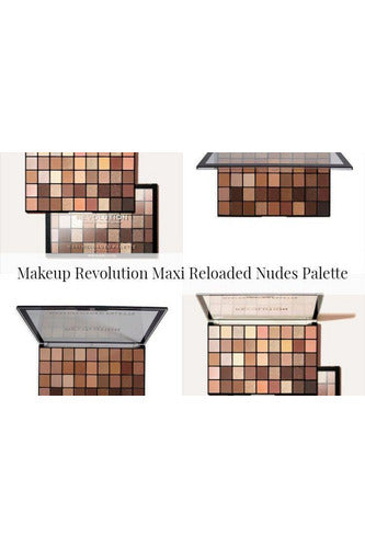 Buy Makeup Revolution Maxi Reloaded Eyeshadow Palette Nudes in Pakistan