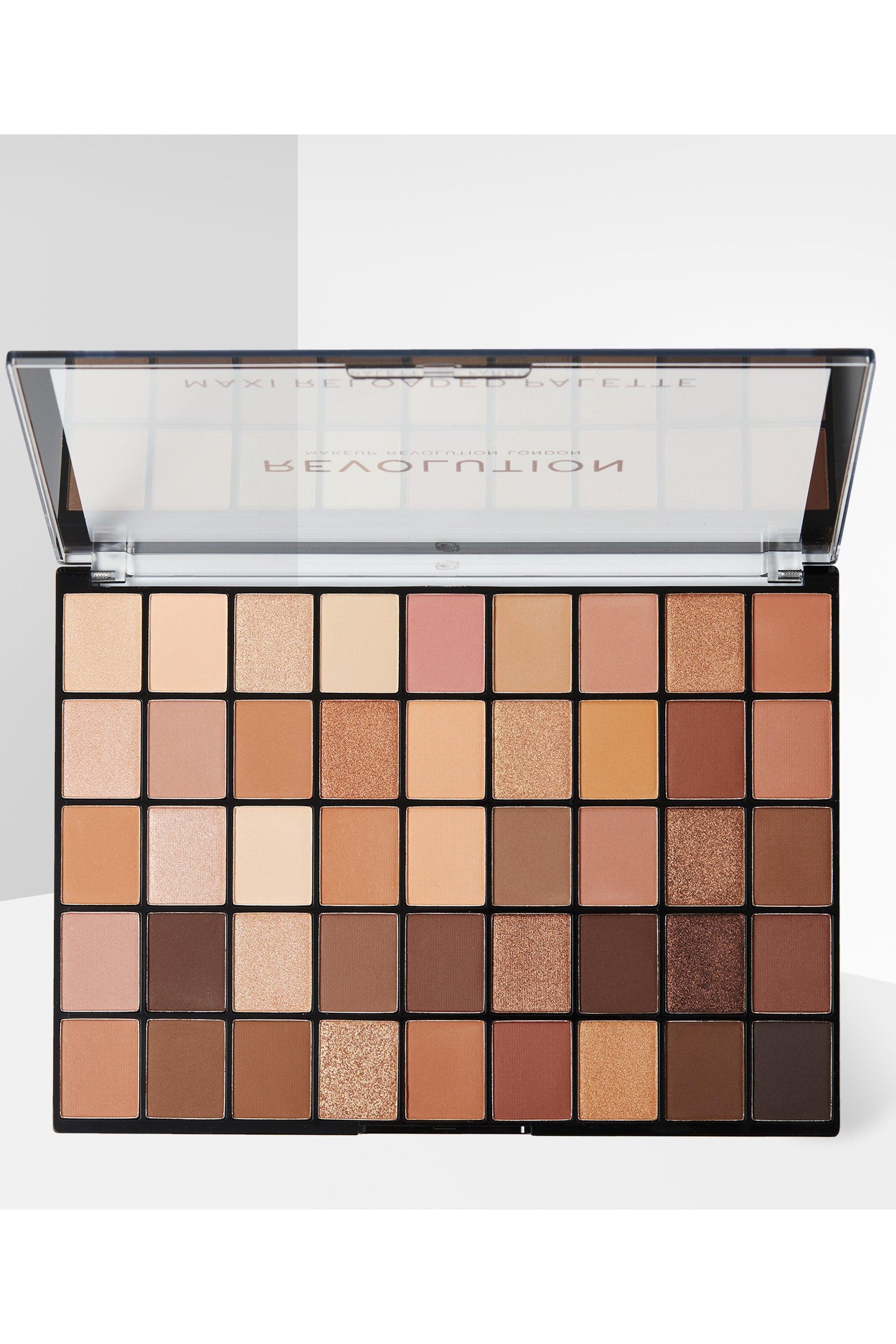 Buy Makeup Revolution Maxi Reloaded Eyeshadow Palette Nudes in Pakistan