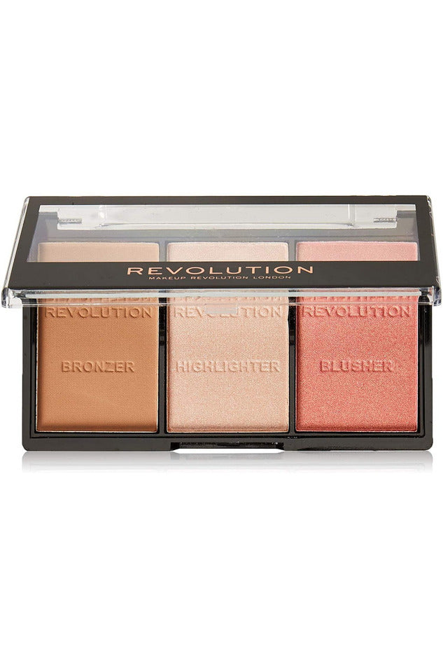 Buy Makeup Revolution Ultra Brightening Contour Kit - Ultra Fair C01 in Pakistan