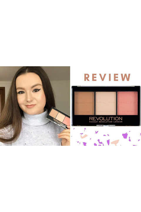 Buy Makeup Revolution Ultra Brightening Contour Kit - Ultra Fair C01 in Pakistan