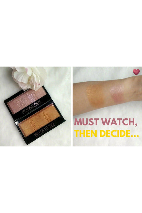 Buy Makeup Revolution Gold Ingot Highlighter in Pakistan