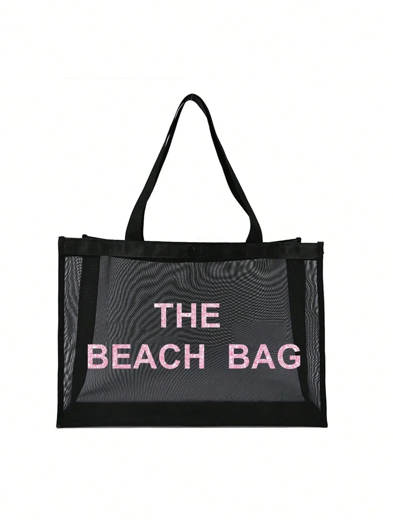 Buy SHEIN Nylon Material Alphabet Printed Beach Mesh Tote Bag With Beach Bag in Pakistan