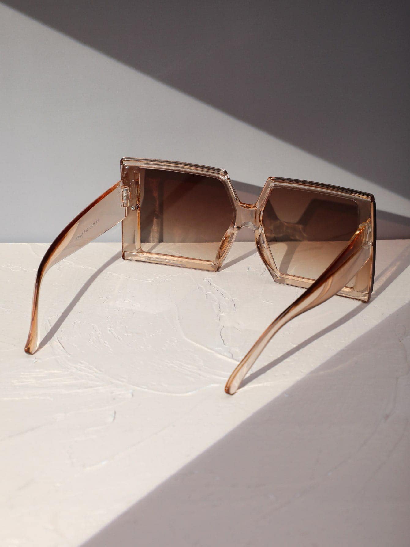 Buy SHEIN Ombre Lens Square Frame Fashion Glasses in Pakistan