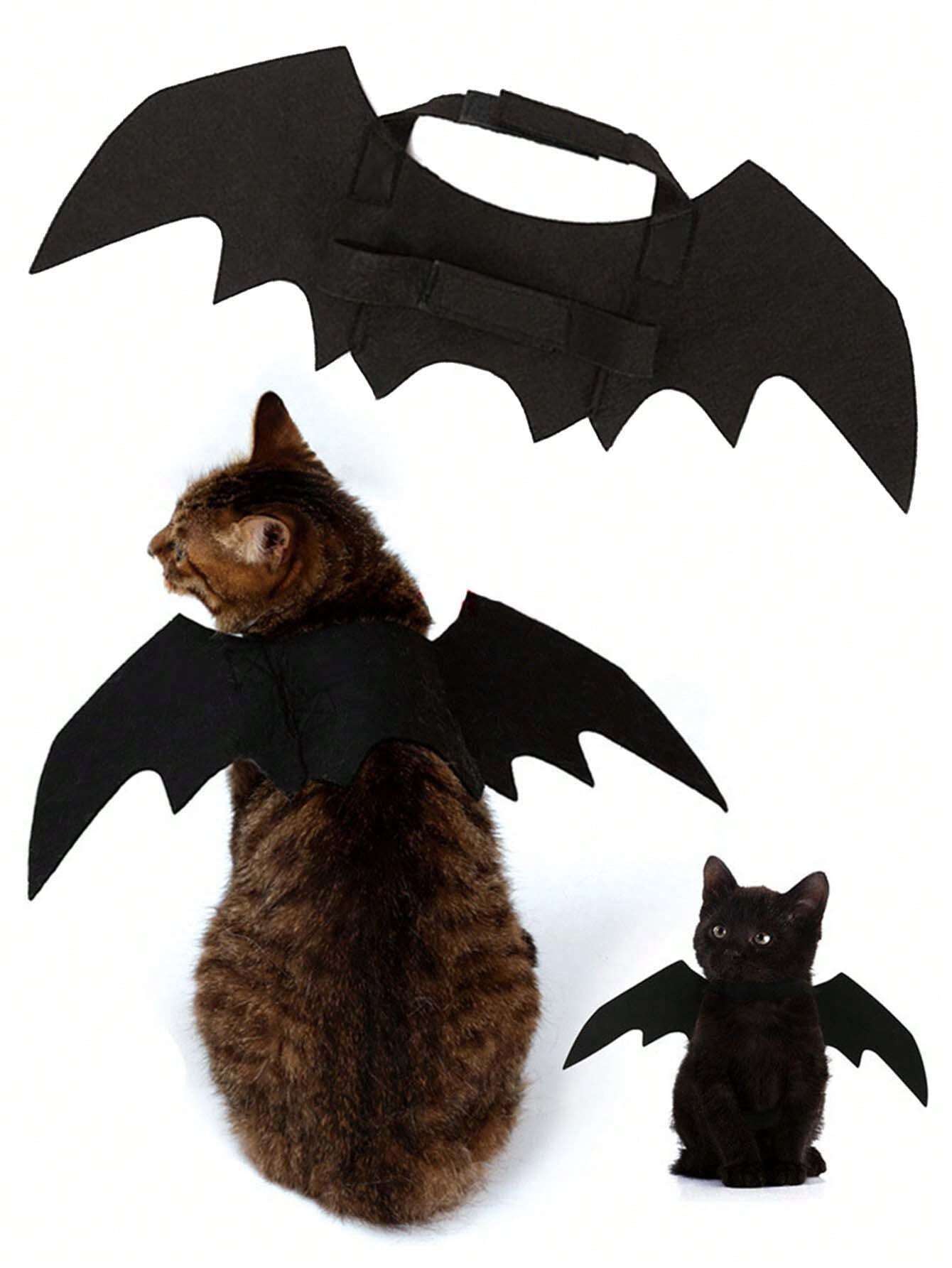 Buy SHEIN Pet Costume Bat Wings For Dogs And Cats, Black Color, Cool Halloween Bat Transformation Outfit in Pakistan