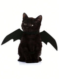 Buy SHEIN Pet Costume Bat Wings For Dogs And Cats, Black Color, Cool Halloween Bat Transformation Outfit in Pakistan
