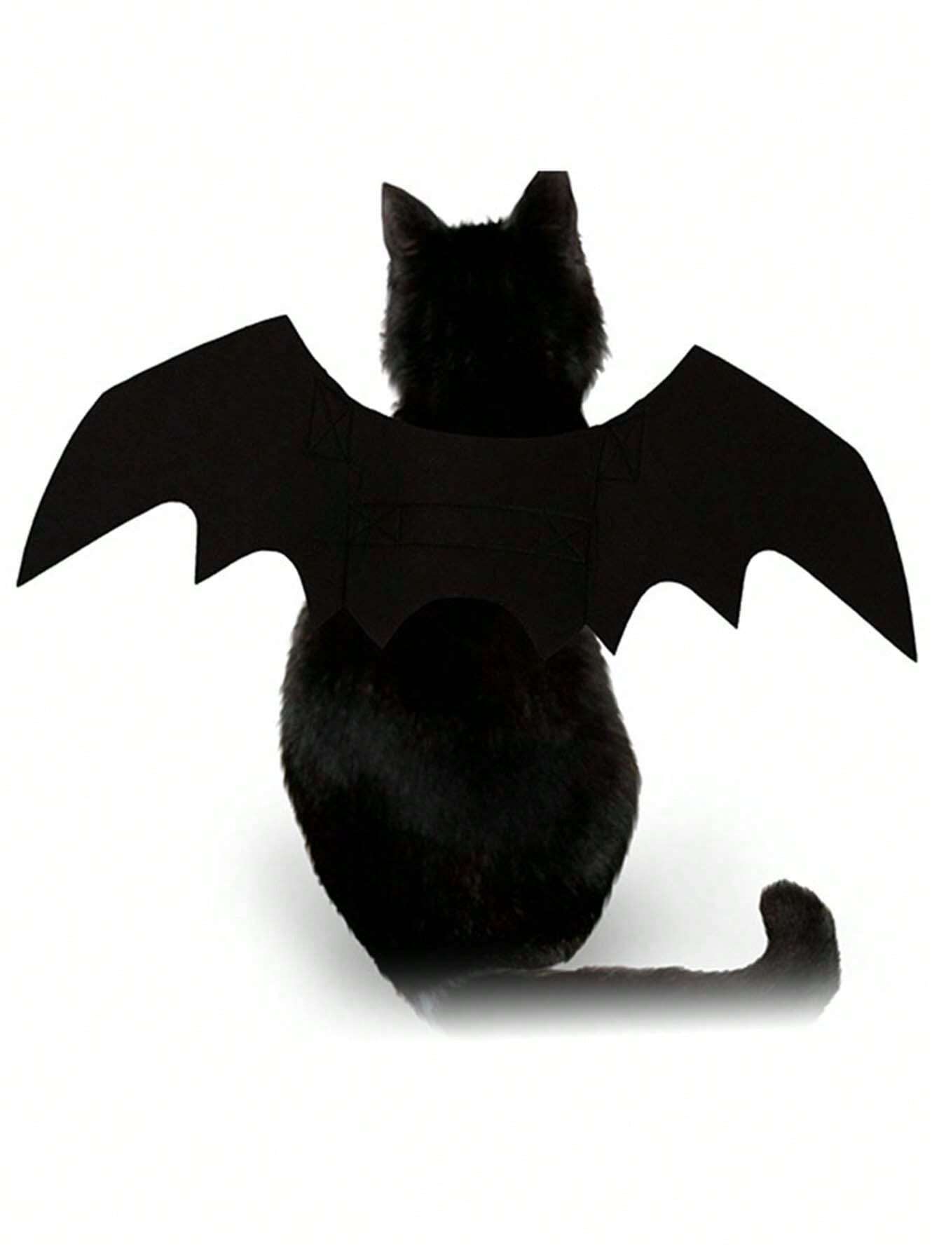Buy SHEIN Pet Costume Bat Wings For Dogs And Cats, Black Color, Cool Halloween Bat Transformation Outfit in Pakistan