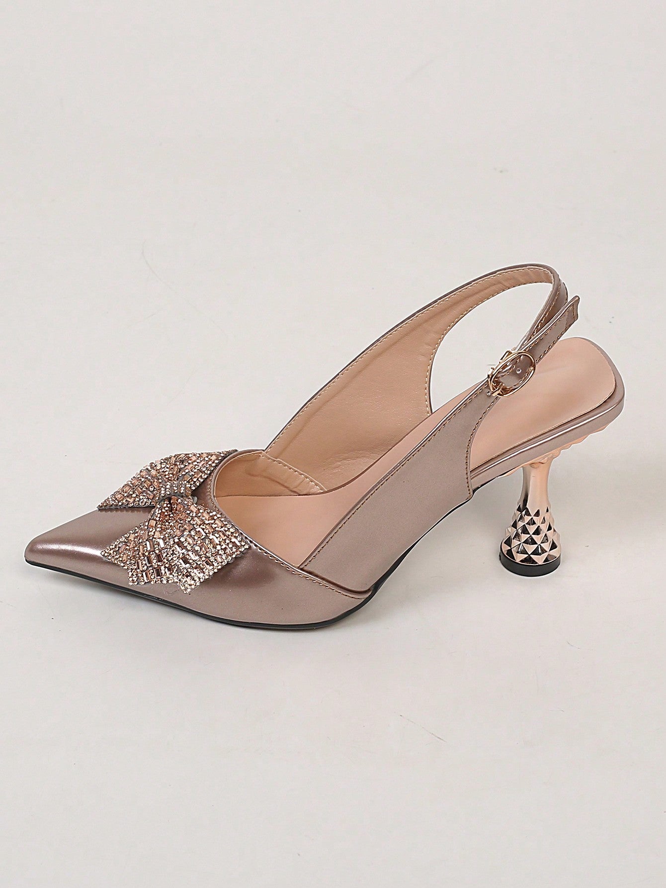 Buy SHEIN Pointed Toe High-heeled Single Shoes in Pakistan