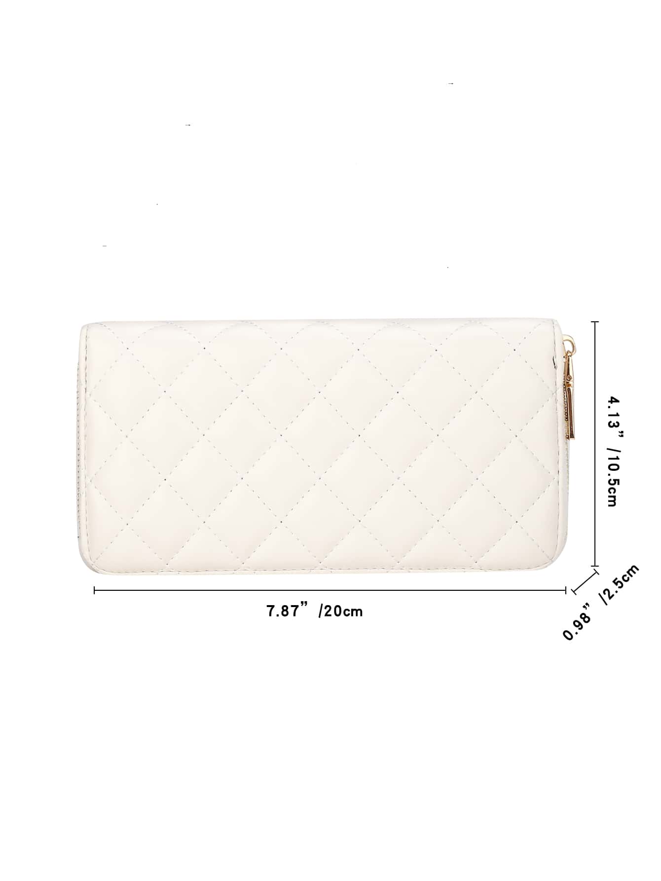 Buy SHEIN Quilted Pattern Long Wallet Slim Portable in Pakistan