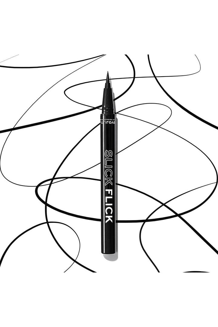 Buy Revolution Relove Slick Flick Eyeliner - Black in Pakistan