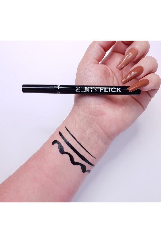 Buy Revolution Relove Slick Flick Eyeliner - Black in Pakistan