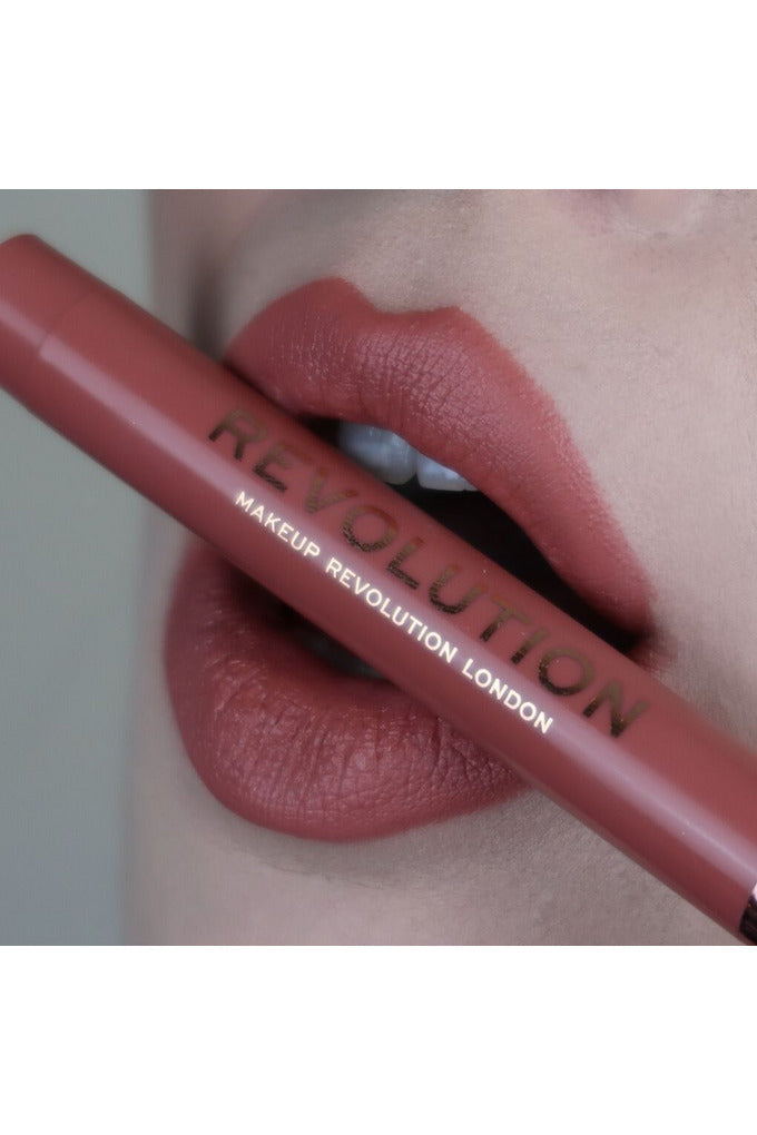 Buy Revolution Velvet Kiss Lip Crayon Lipstick in Pakistan